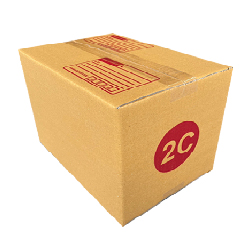 กล่องพัสดุ ฝาชน เบอร์ 2C ขนาด 20X30X22 ซม.